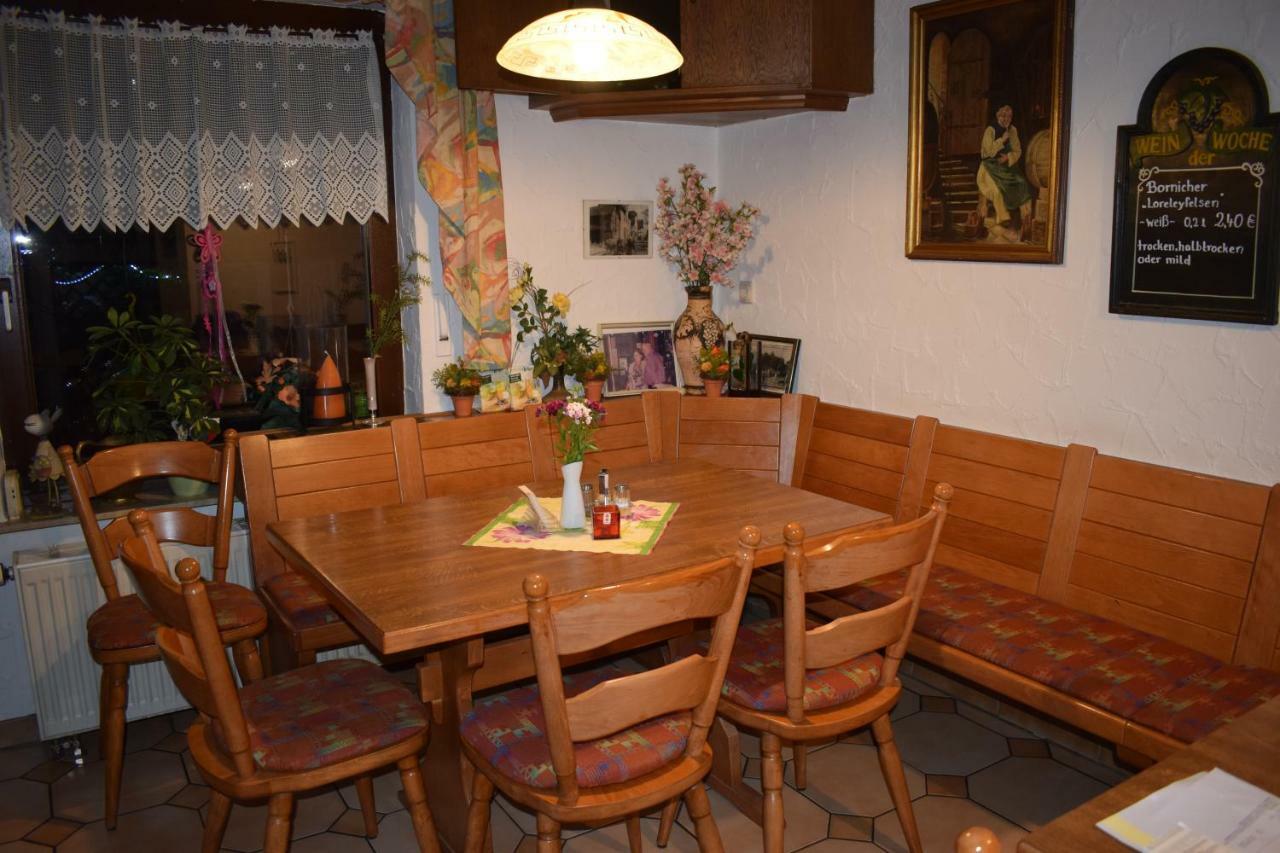 Marktstübchen an der schönen Loreley Bornich Exterior foto