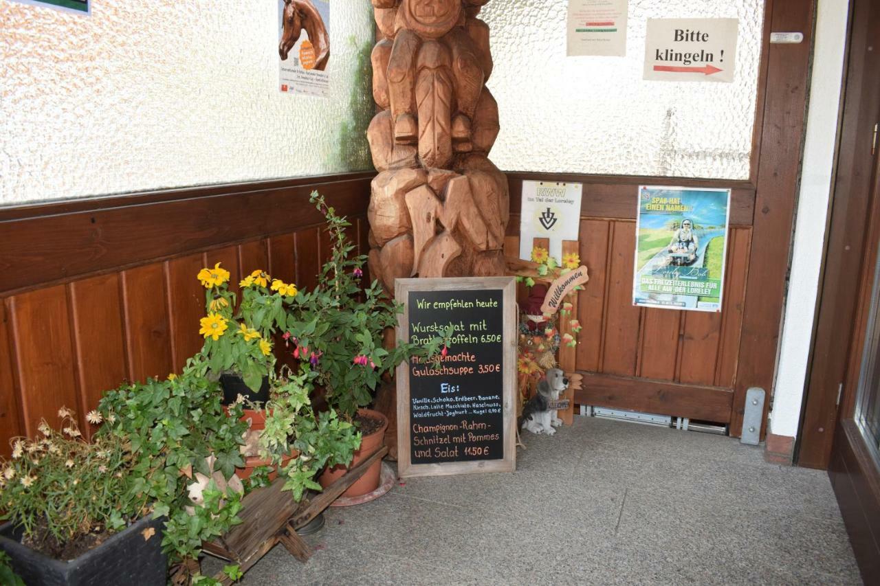 Marktstübchen an der schönen Loreley Bornich Exterior foto